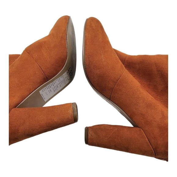 Boston Design Studio Women's Fawn Faux Suede  Zip Bootie Sz. 6M - Picture 6 of 8